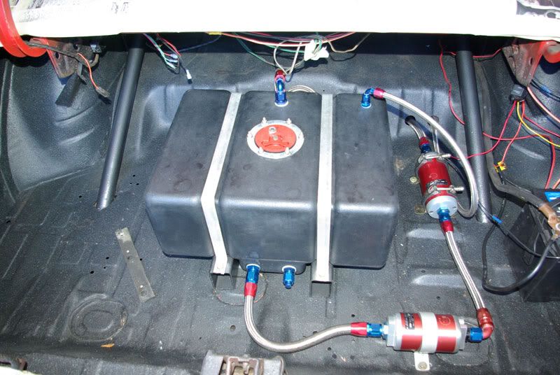 Installed a return line today for the electric pump... Chevelle Tech